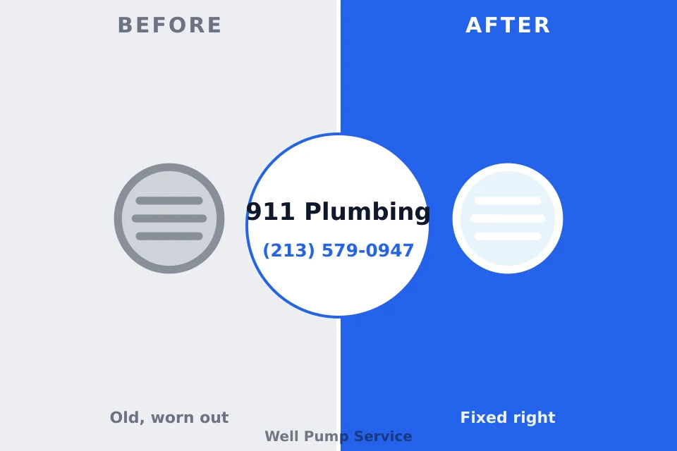 Before and after: plumbing repair Little Cypress, TX